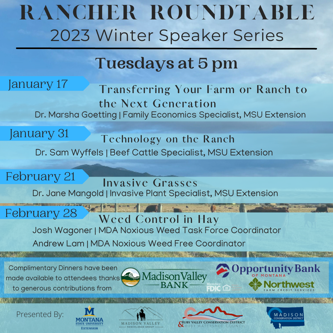 Winter Rancher Roundtable 2023